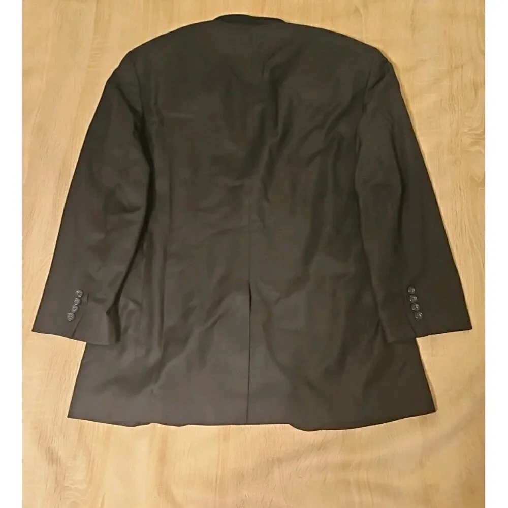 Jos A Banks Mens Size 41R Wool Blqzer Sport Coat Dark Navy Blue